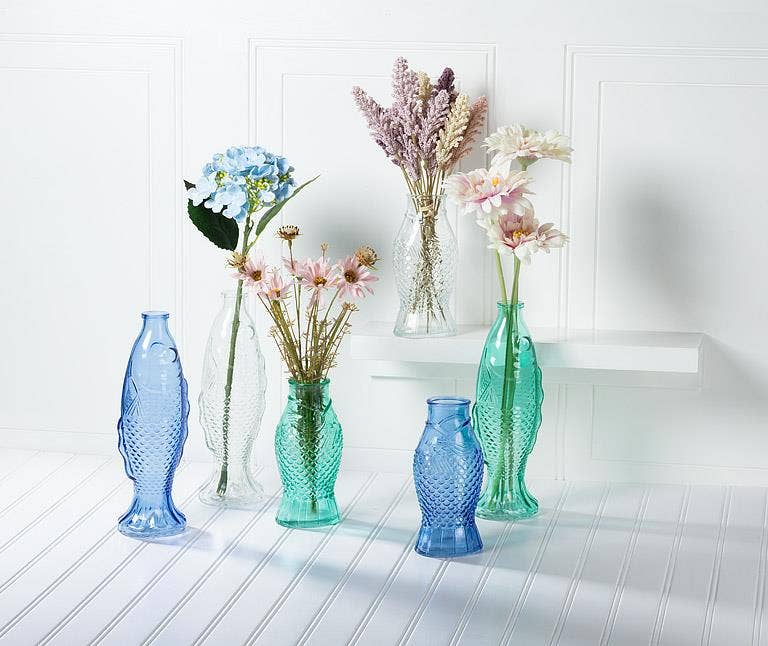 Large Spouting Fish Vase