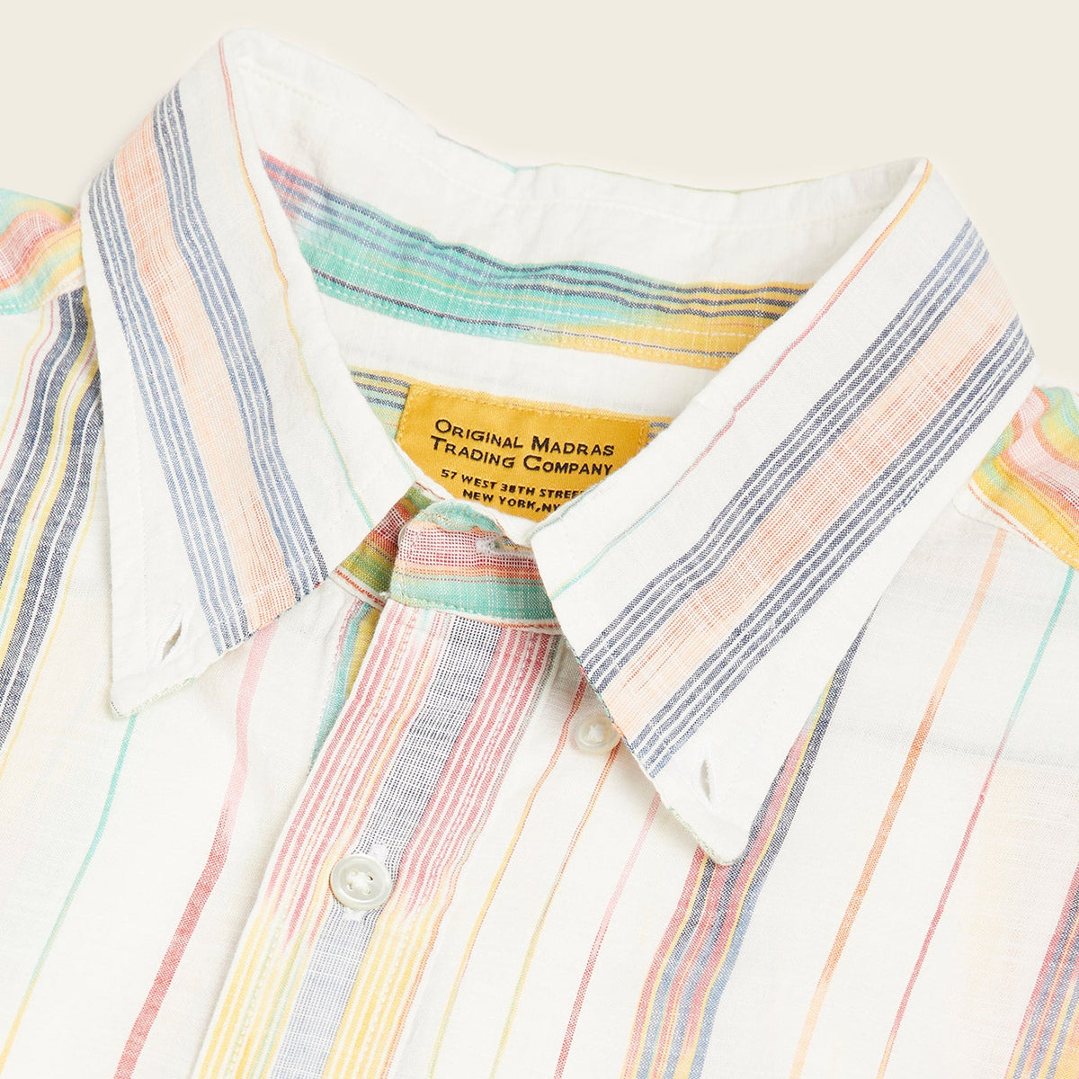 Ikat Warp Stripe Shirt