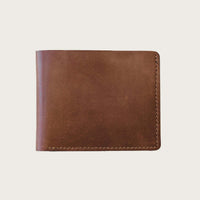 Leather Bifold Wallet in Tan
