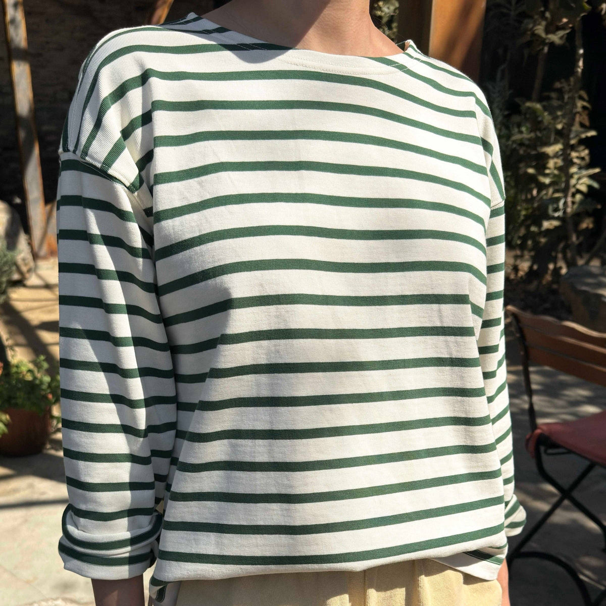 Sailor Top in Pine Stripe