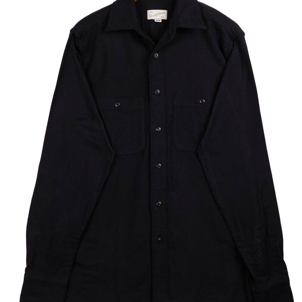 Klaxon Howl Cotton Flannel in Black