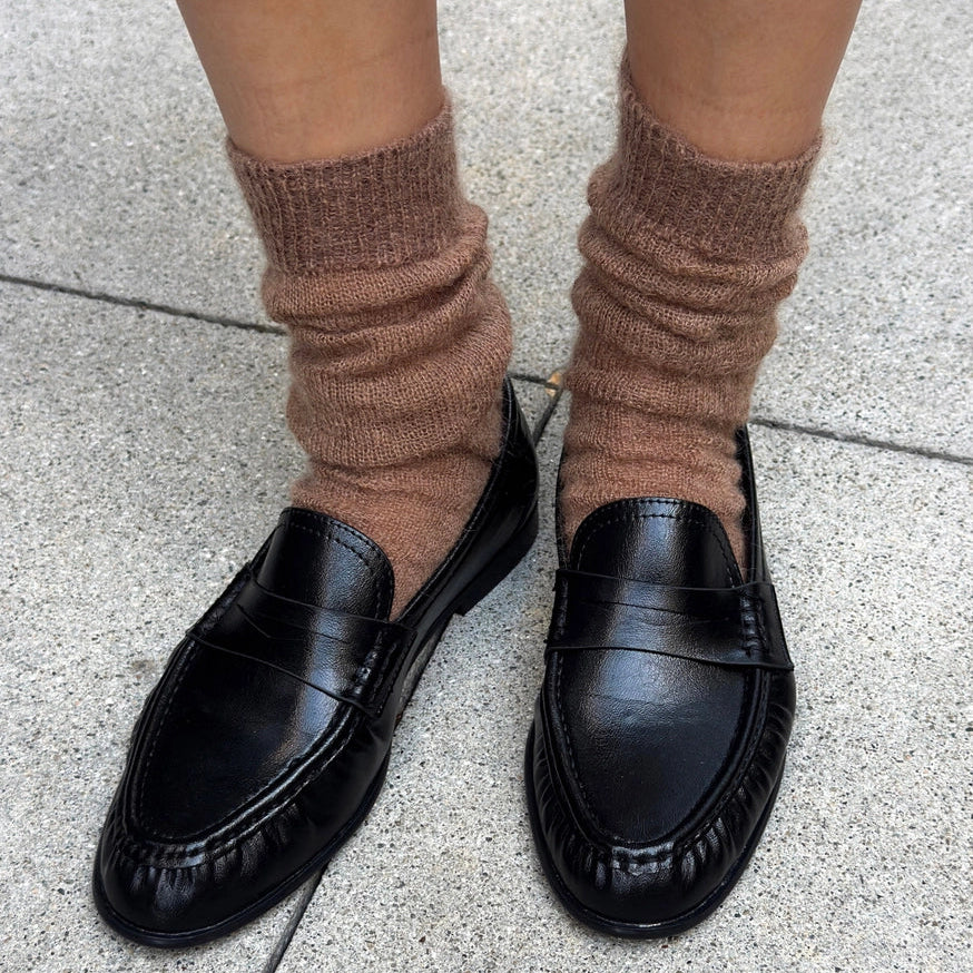 Mohair Veil Socks