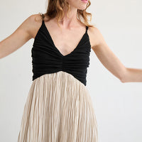 Karin Pleated Dress