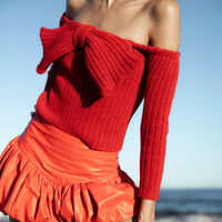 Isolda Top in Red