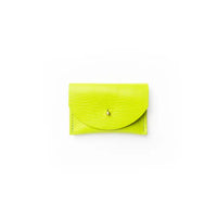 Cardholder in Chartreuse
