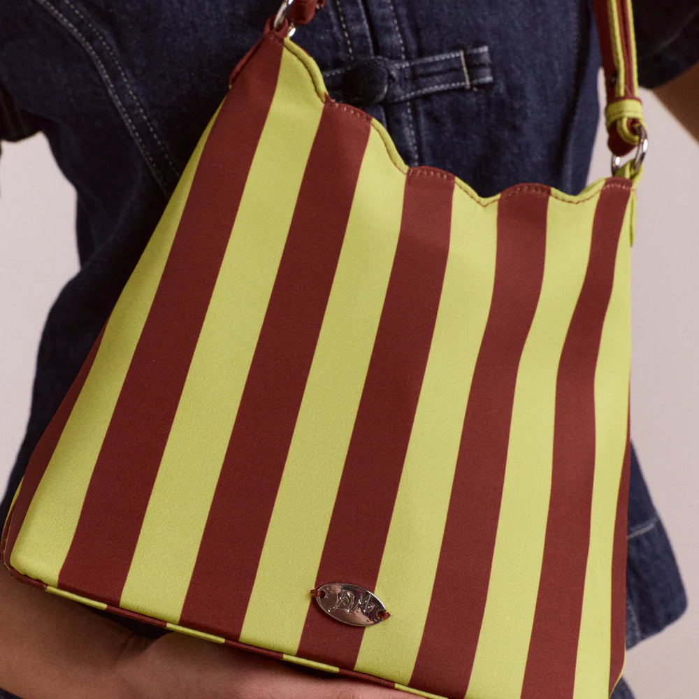Lorelai Bag in Avocado & Chocolate