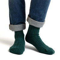 Wool Silk Boot Sock