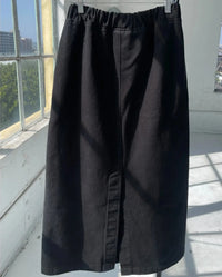 Long City Skirt in Black