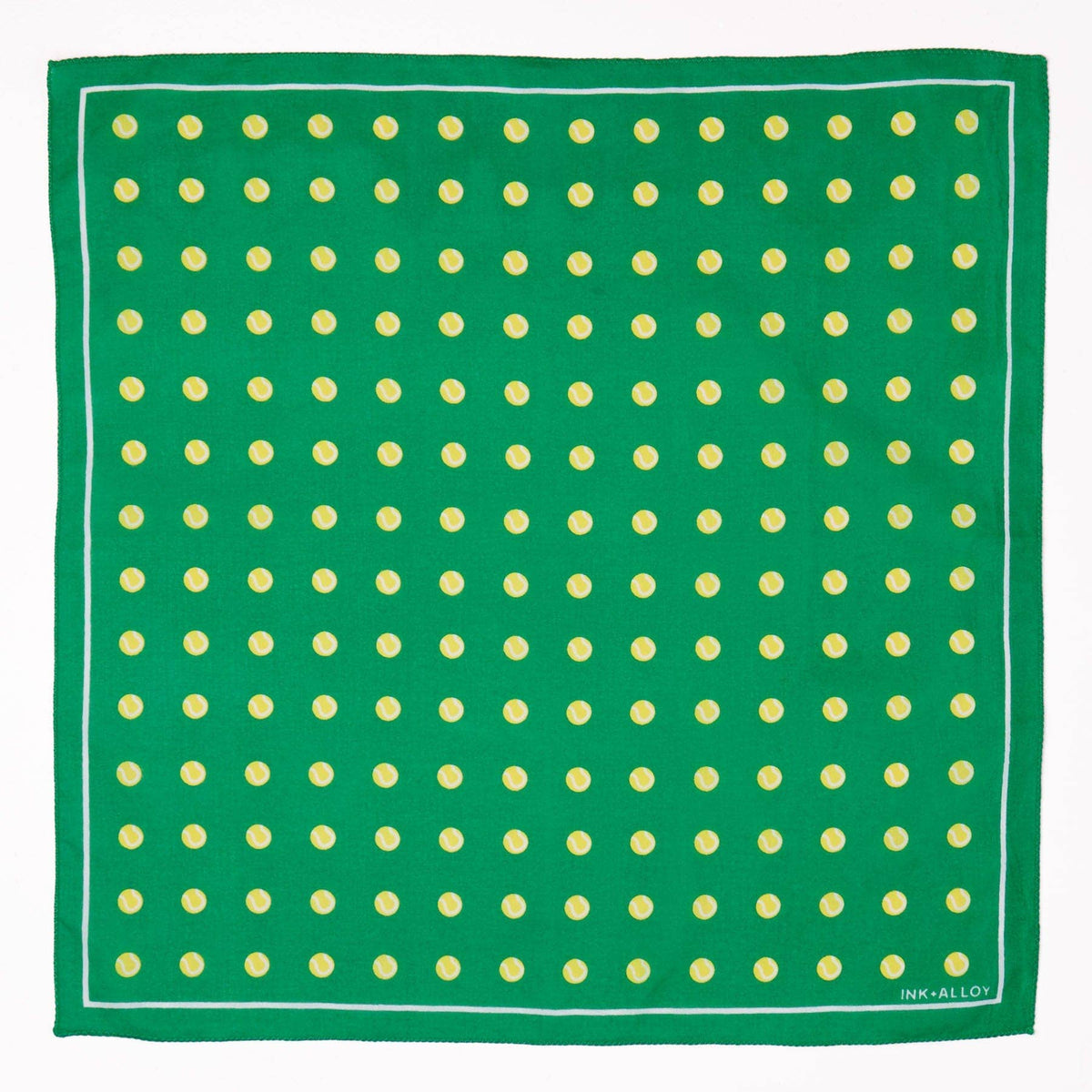 Carson Tennis Ball Print Scarf