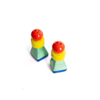 Geometric Salt & Pepper Shakers