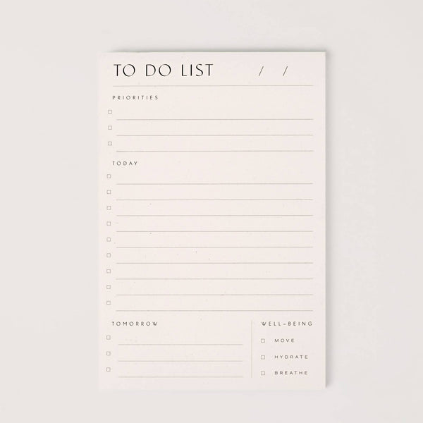 To Do List Pad