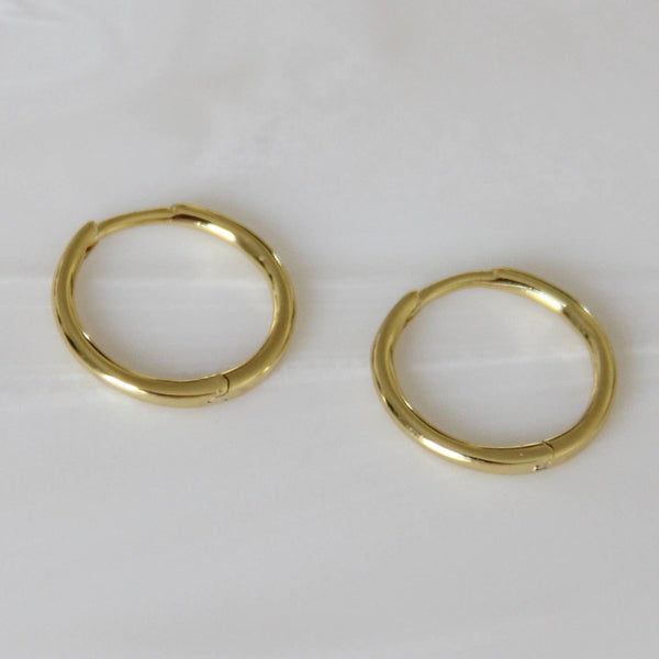 Brooklyn Hoops in Gold