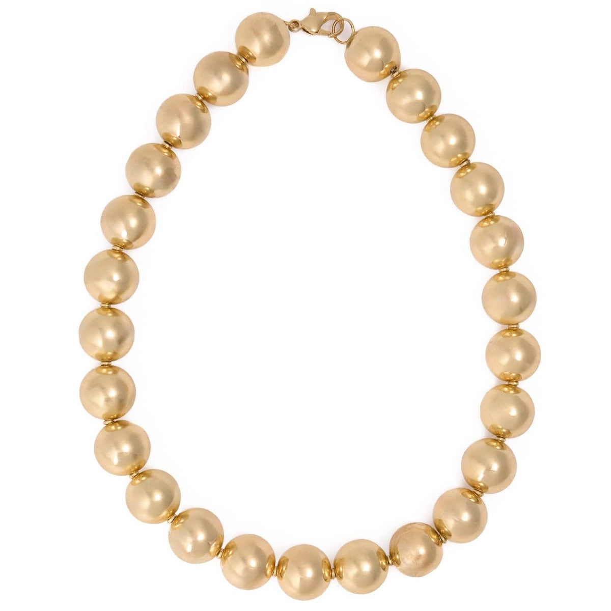 Iris Necklace in Gold