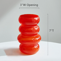 Glass Ripple Vase