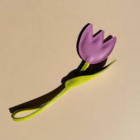 Bag Charm in Sorbet Tulip
