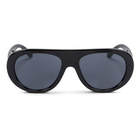 Wide Aviator Frame Sunglasses