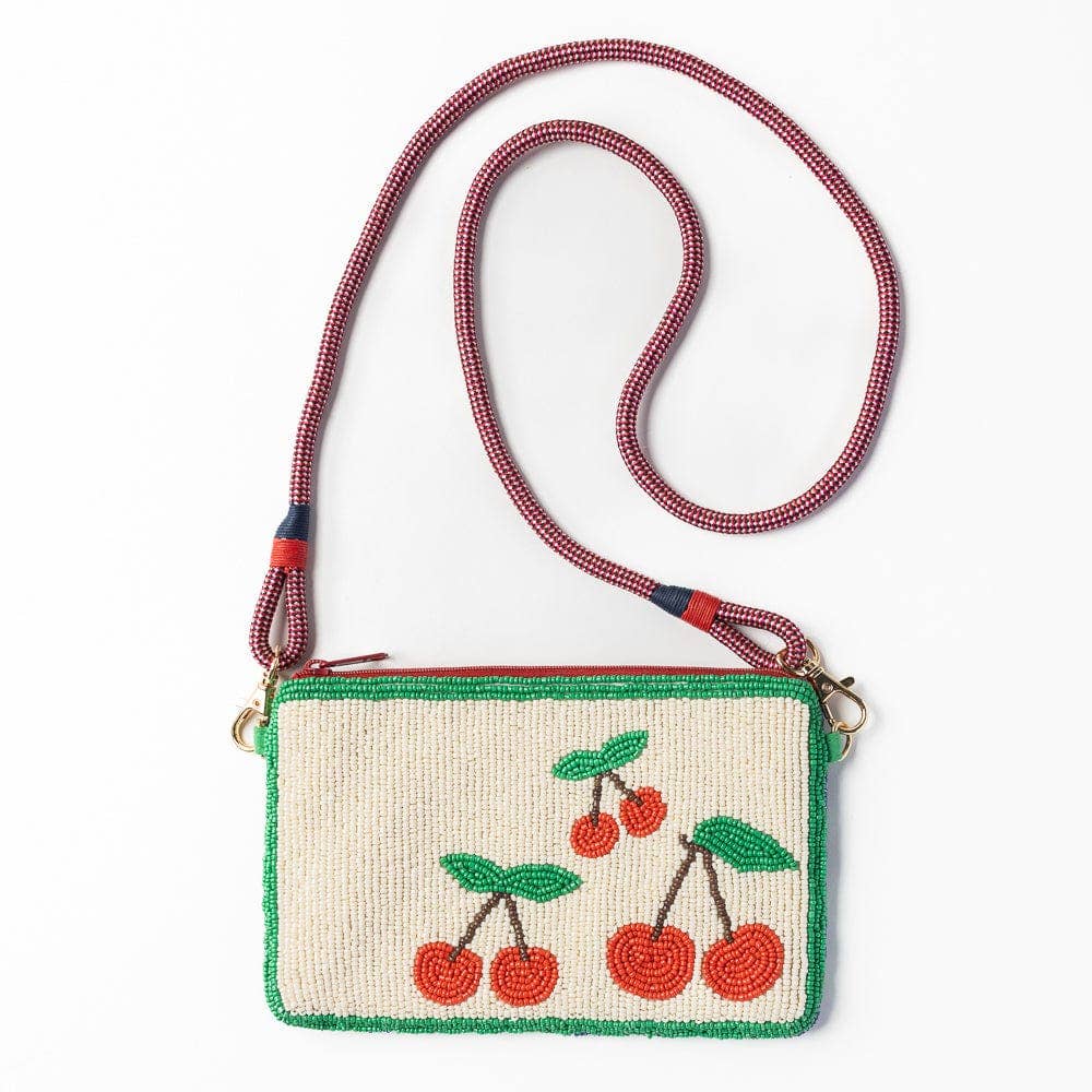 Leila Cherries Clutch