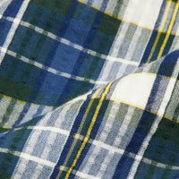 Madras Check Seersucker Cuban Shirt