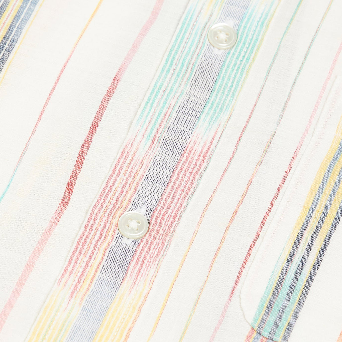 Ikat Warp Stripe Shirt
