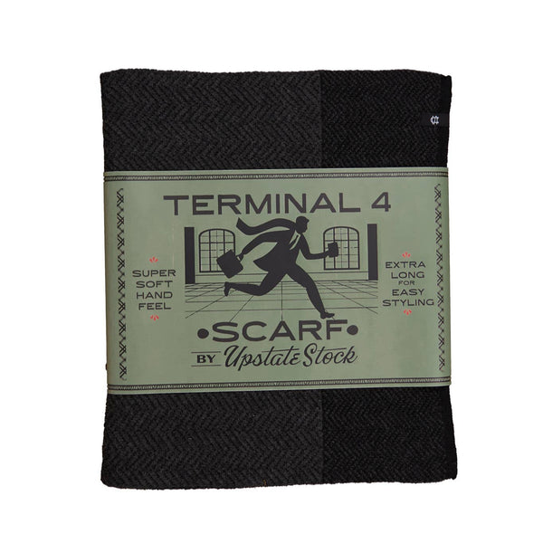 Terminal 4 Scarf in Black