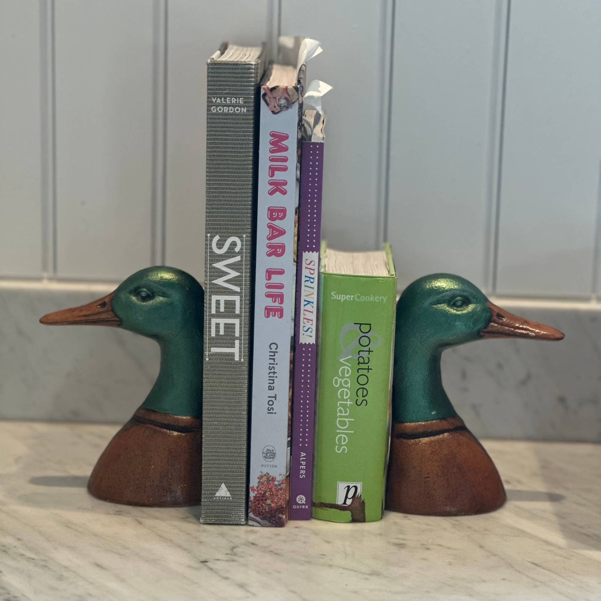 Duck Bookend Set