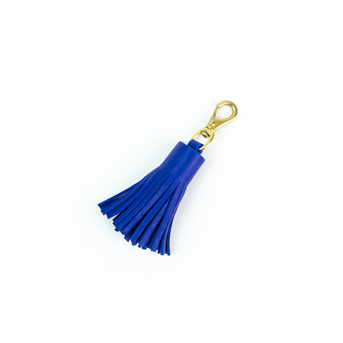 Tassel in Lapis Leather