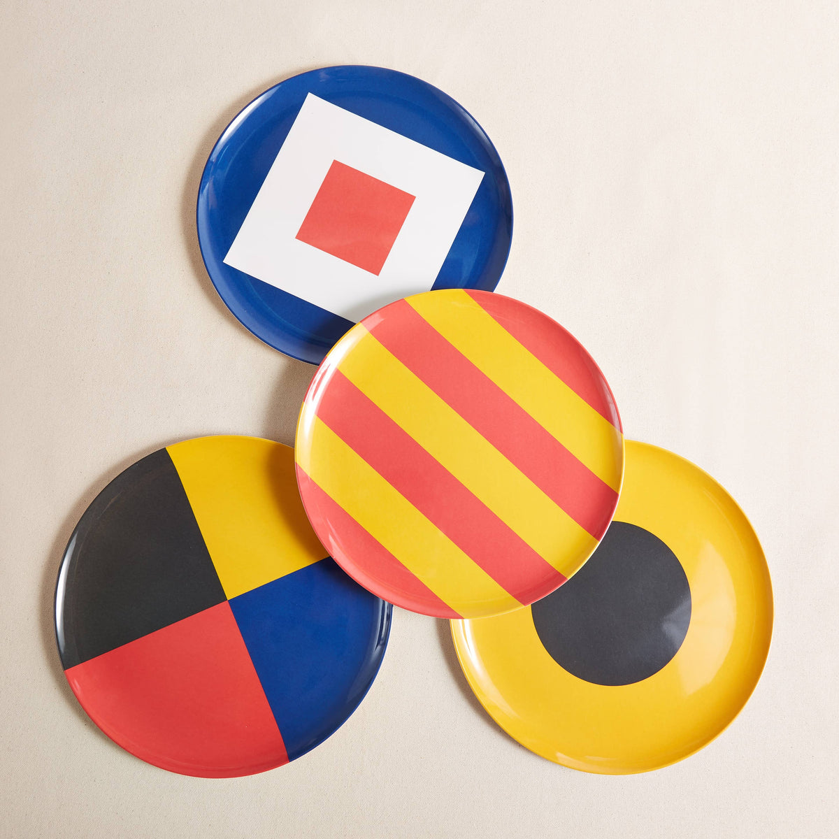 Maritime Dinner Plates Set