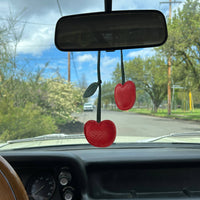 Bag Charm in Cherry