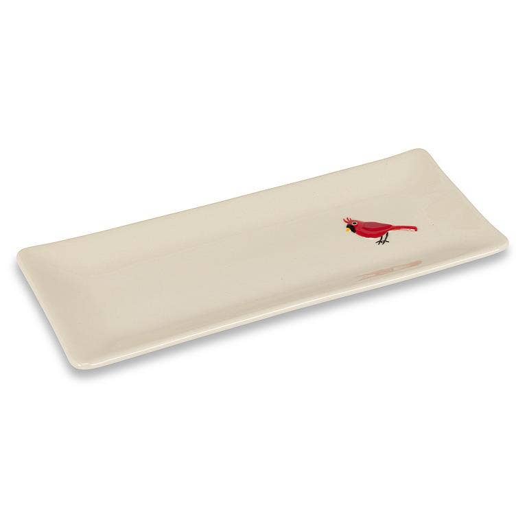 Cardinal Large Rectangle Plate