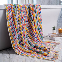 Pom Pom Bath Towel