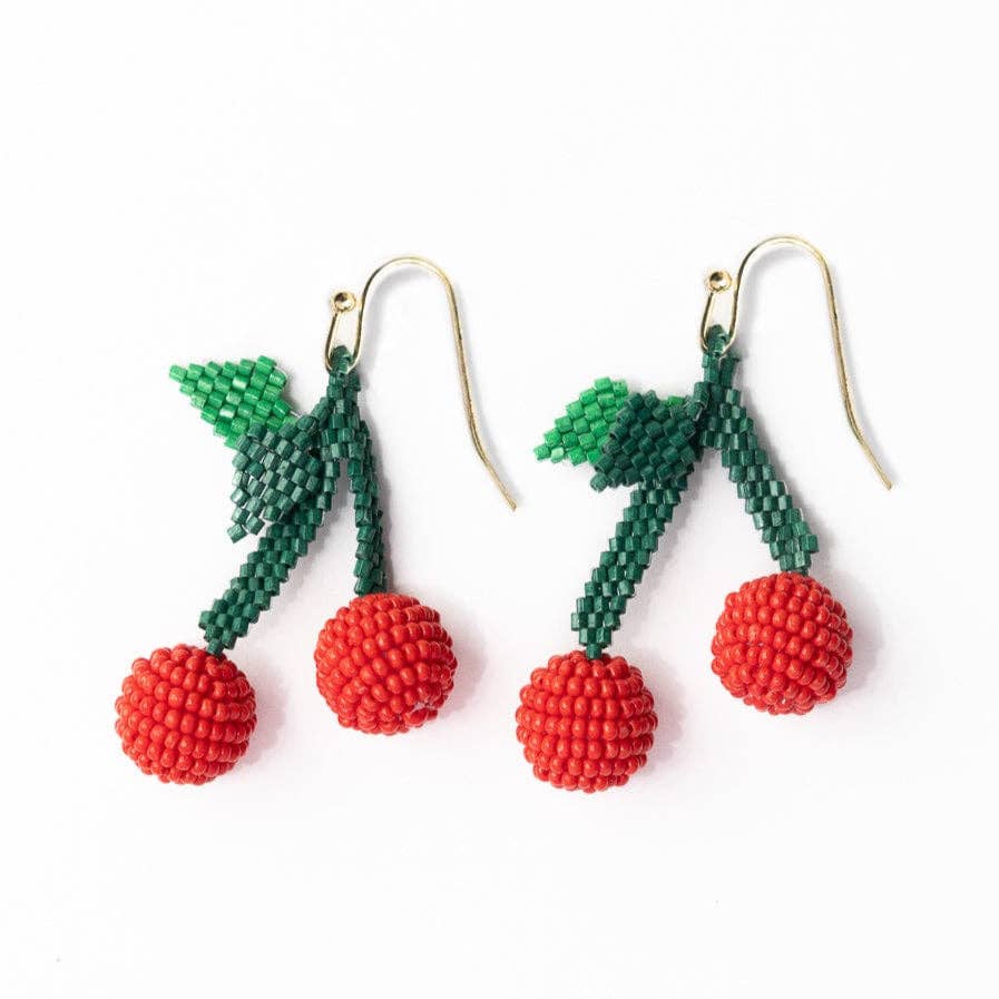 Lottie Cherry Earrings