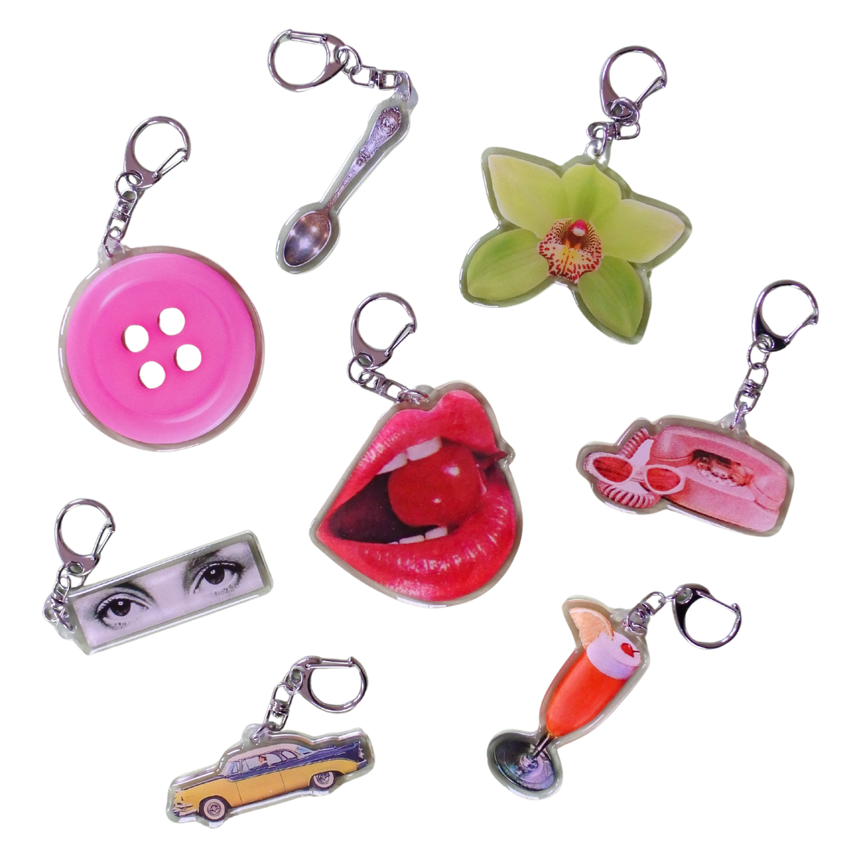 Picto-Charm Keychain