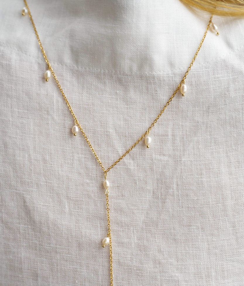 Paulina Necklace in Gold