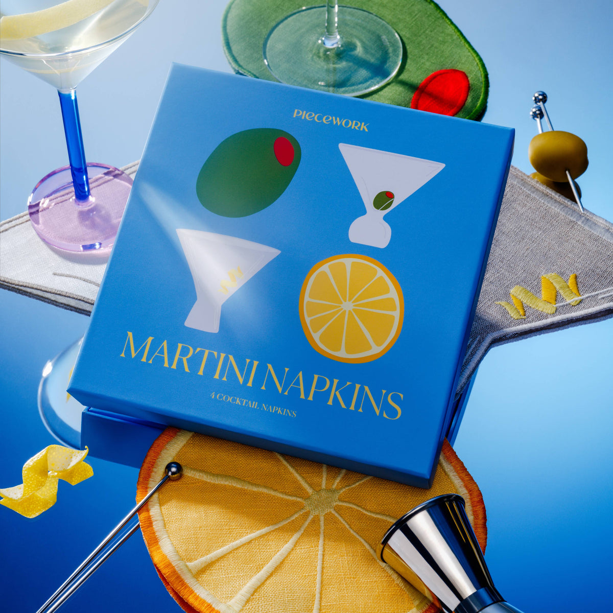 Martini Cocktail Napkins