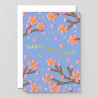 Happy Birthday Blossoms Card