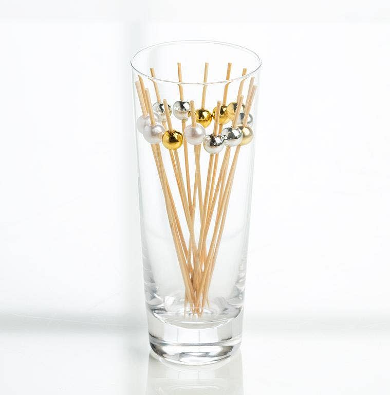 100 Piece Gold Ball Pick