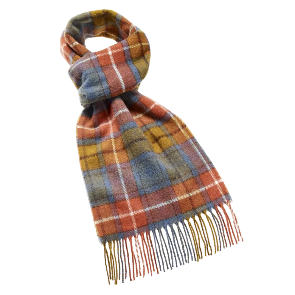 Plaid Lambswool Scarf