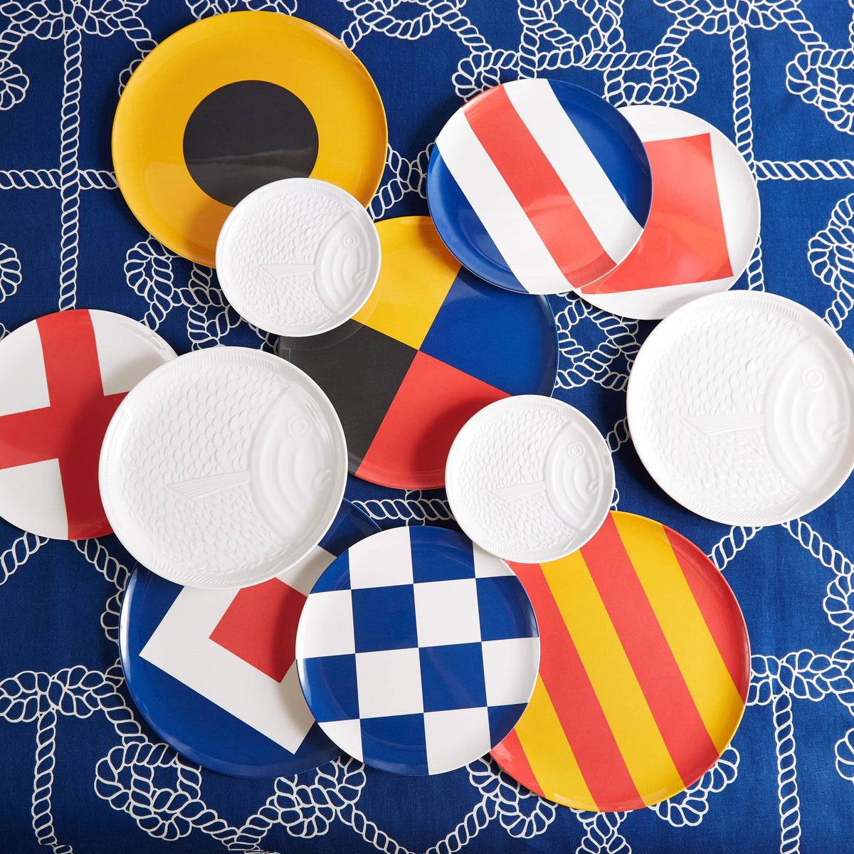 Maritime Side Plates Set