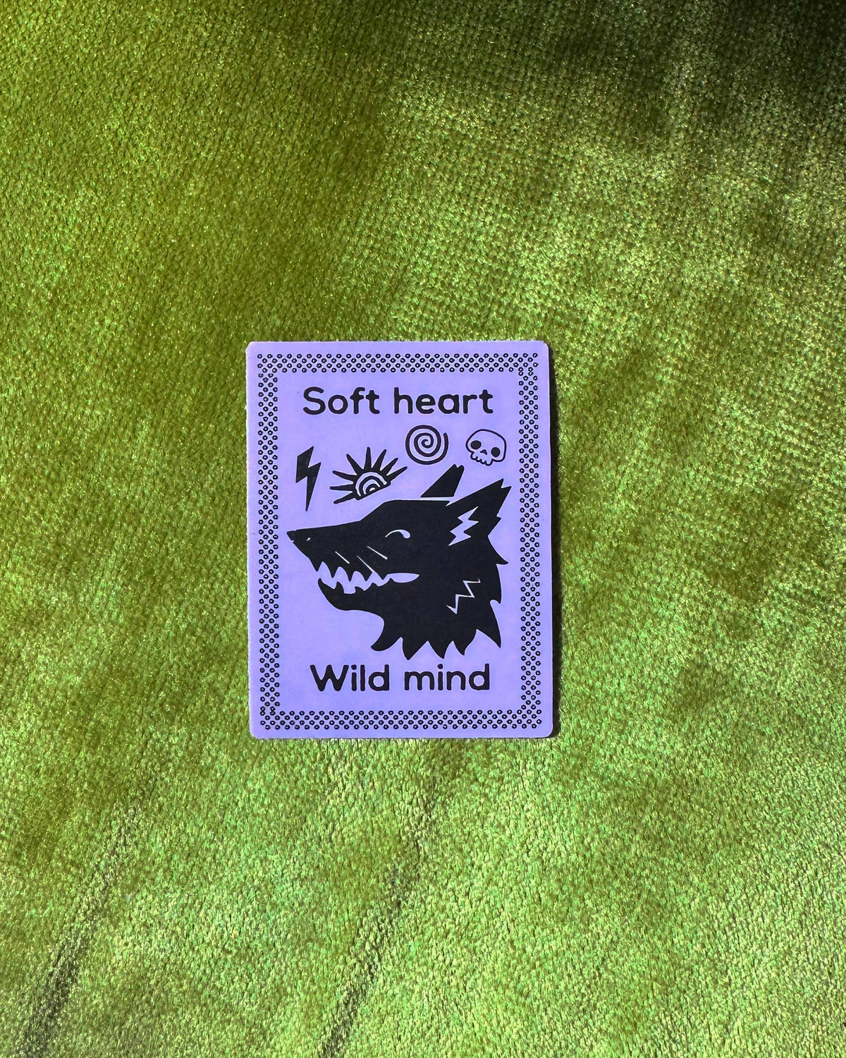 Soft Heart, Wild Mind Sticker