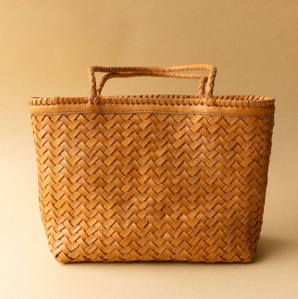 Coastal Bag in Tan Leather