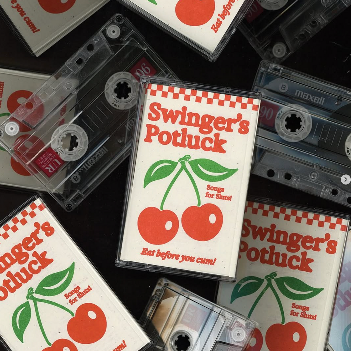 Swinger's Potluck Cassette Mixtape