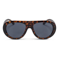 Wide Aviator Frame Sunglasses