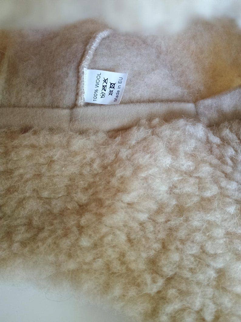 Sheep Wool Ushanka Pilot Hat