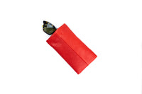 Sunglasses Case in Tomato Leather