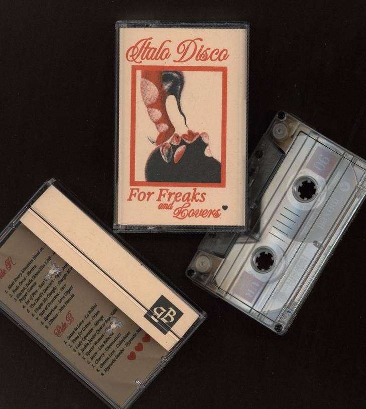 Italo Disco for Freaks and Lovers Cassette Mixtape