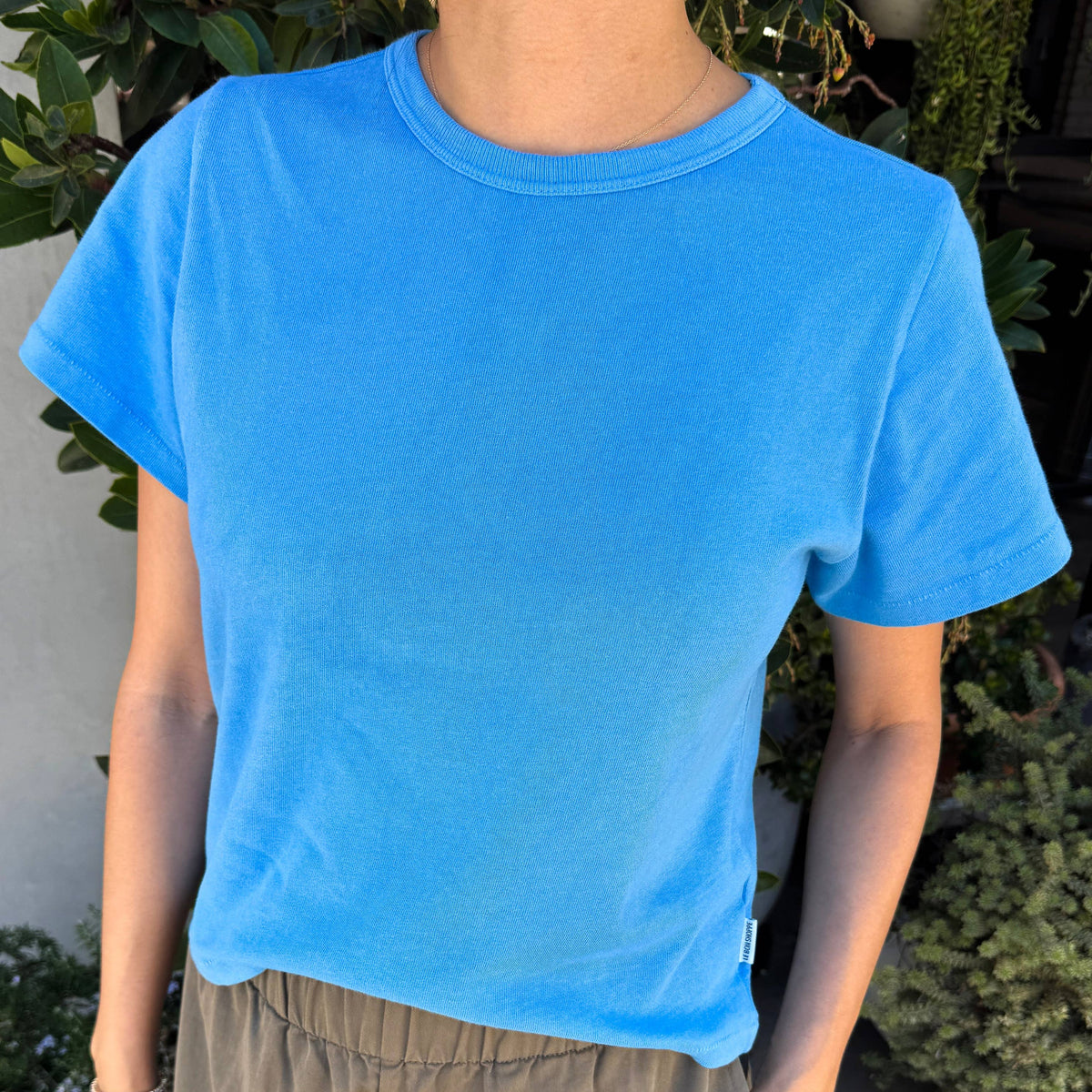Little Boy Tee in Coastal Blue