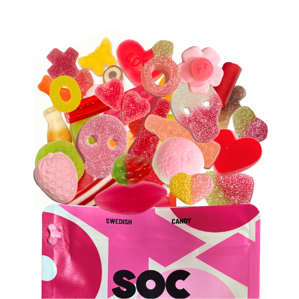 Love Gummy Mix Swedish Candy Bag