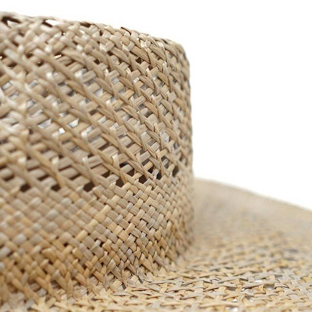 Wide Brim Straw Rancher Hat