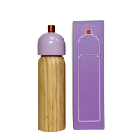 Salt & Pepper Grinder - Lilac & Red