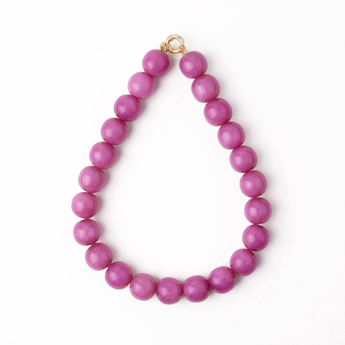 Iris Necklace in Purple